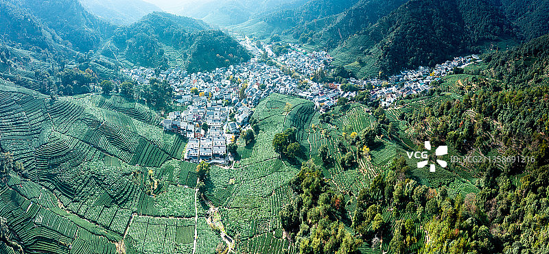 梅家坞图片素材