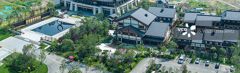 楼盘园林图片素材