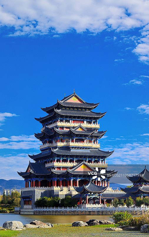 保山青华湖图片素材