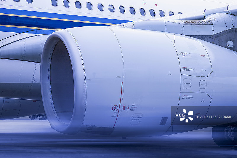 飞机发动机图片素材