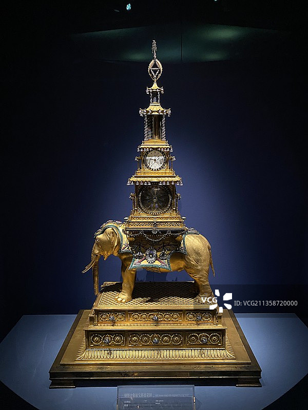 大象时钟图片素材