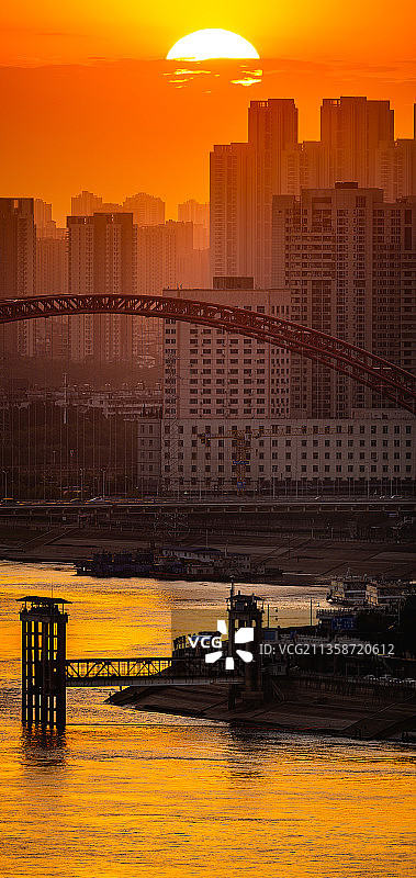 晴川桥图片素材