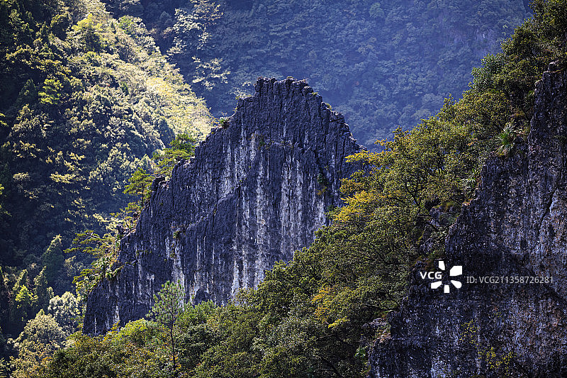 武陵山大峡谷图片素材