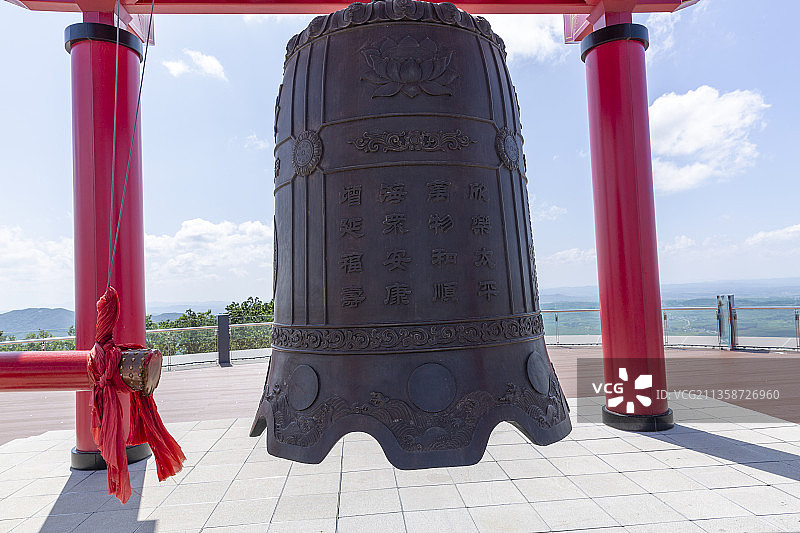 神鹿峰上大钟声悠扬传天下图片素材