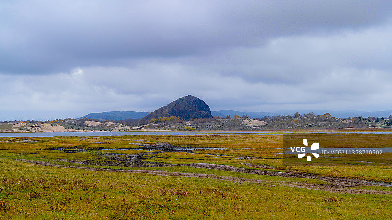 乌兰布统将军泡子  草原风光 万里江山万里景图片素材