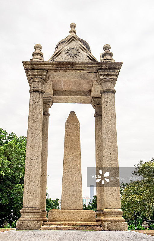 黄花岗七十二烈士墓图片素材