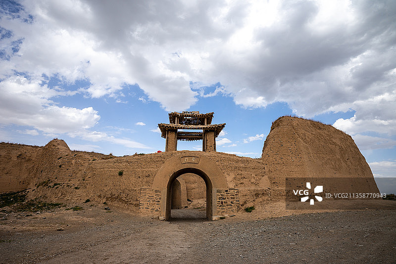 甘肃永泰古城图片素材