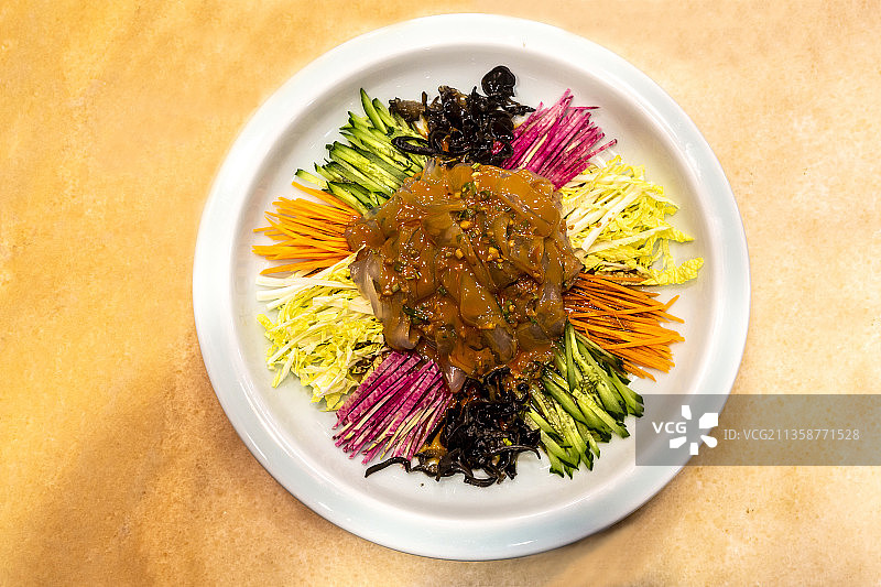 特色凉菜：东北大拉皮图片素材