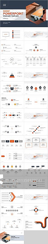多色商务工作总结竞聘述职PPT案例图片素材