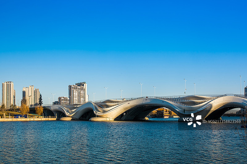 北京通州区千荷泻露桥图片素材