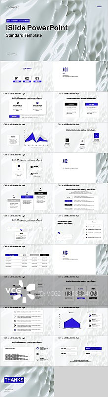 白色创意商务简约工作总结PPT案例图片素材