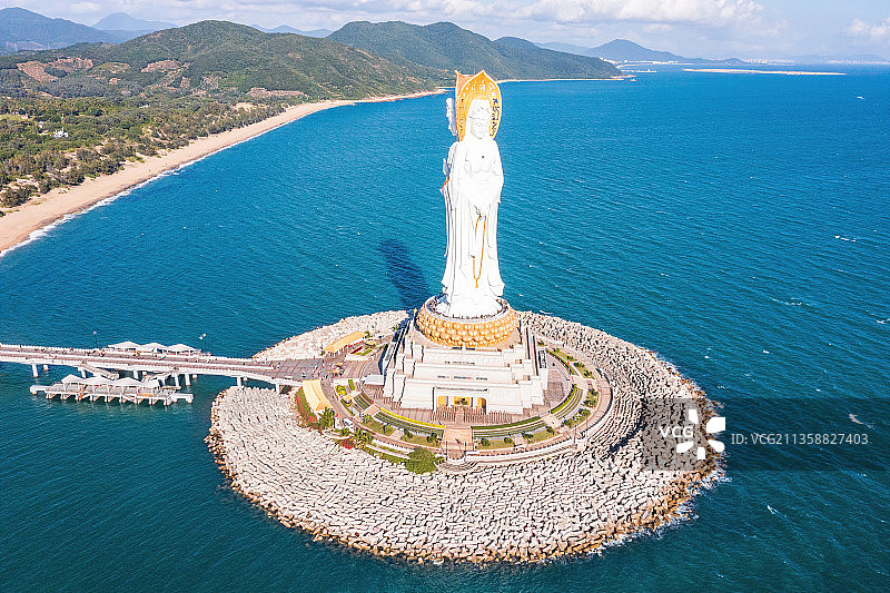 三亚南山文化旅游区南海观音图片素材