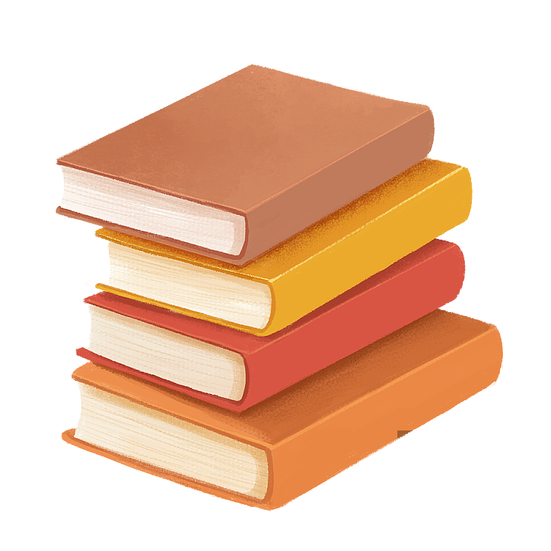 堆叠的书本图片素材