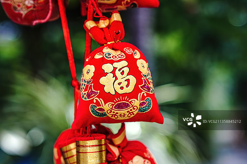 招财进宝福袋图片素材