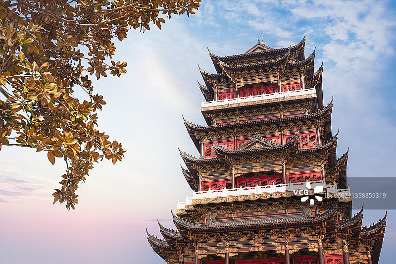 阜阳市颍上县八里河风景区一景图片素材