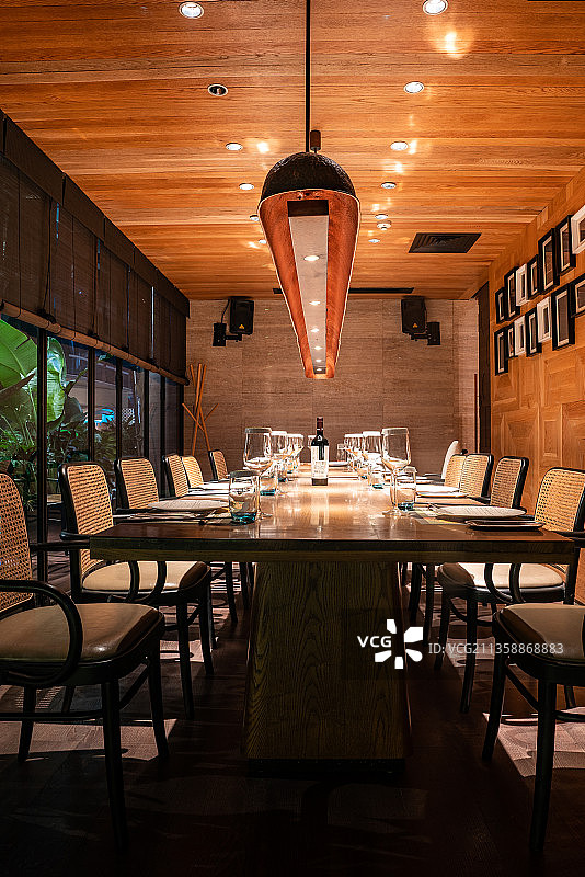 餐厅、灯光、座位、优雅、小资图片素材