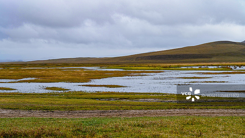 乌兰布统将军泡子  草原风光 万里江山万里景图片素材