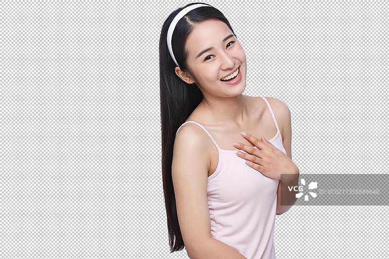 时尚活力的年轻女孩图片素材