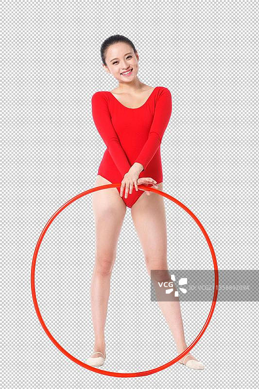 体操女运动员图片素材