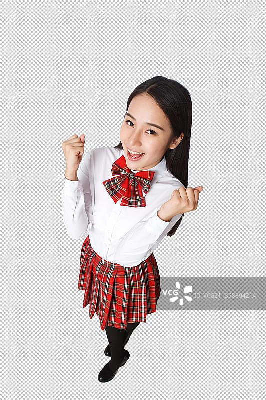 时尚活力的青年学生图片素材