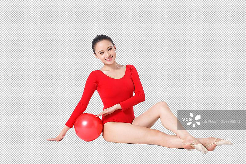 体操女运动员图片素材