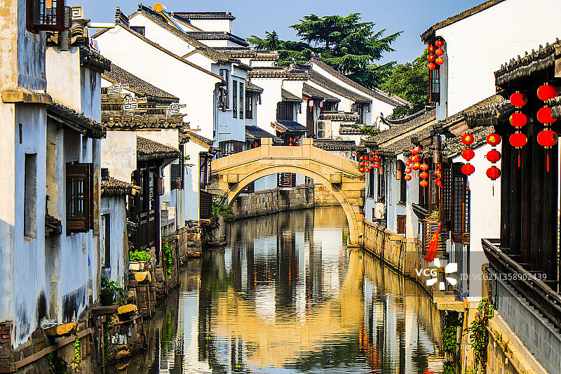 苏州甪直古镇图片素材