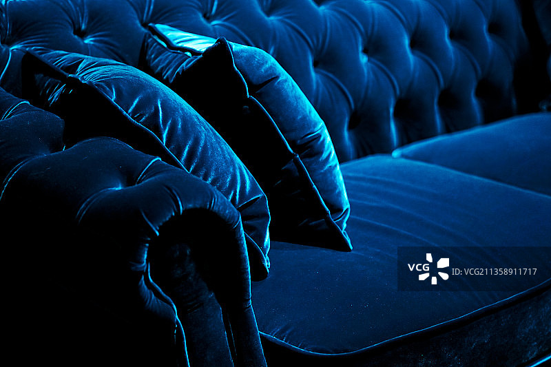 家居装饰、室内设计和豪华家具背景，沙发和图片素材