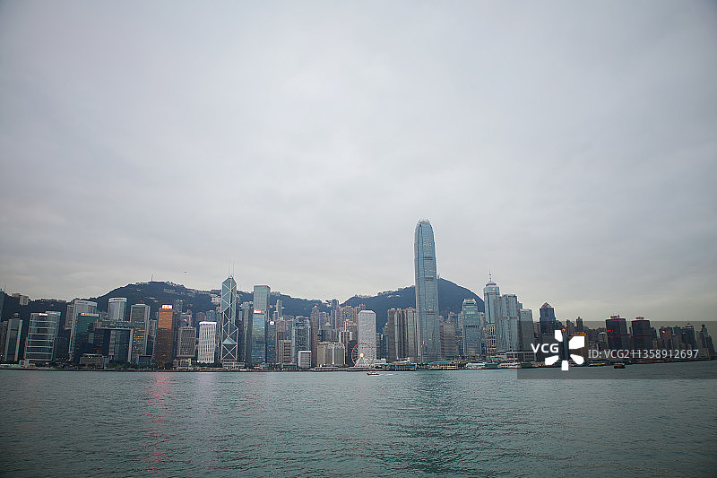 香港 中环 金融中心 湾仔 会寨中心 维多利亚图片素材