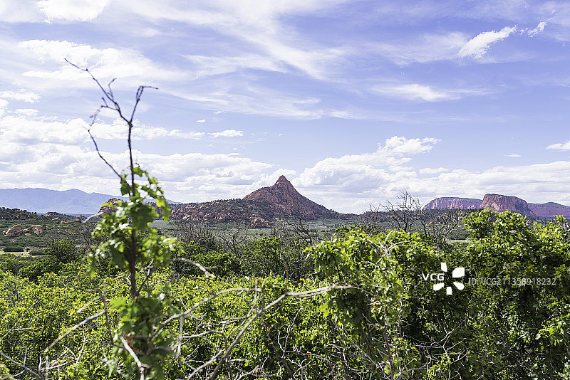 犹他州新和谐镇的风景图片素材