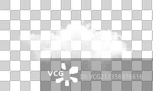 一团云朵素材图一片图片素材