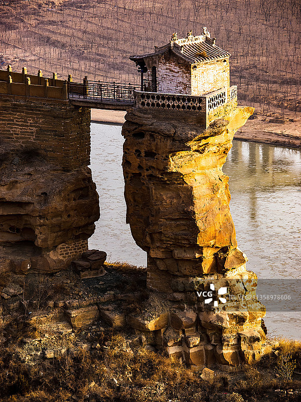陕西省榆林市佳县香炉寺图片素材