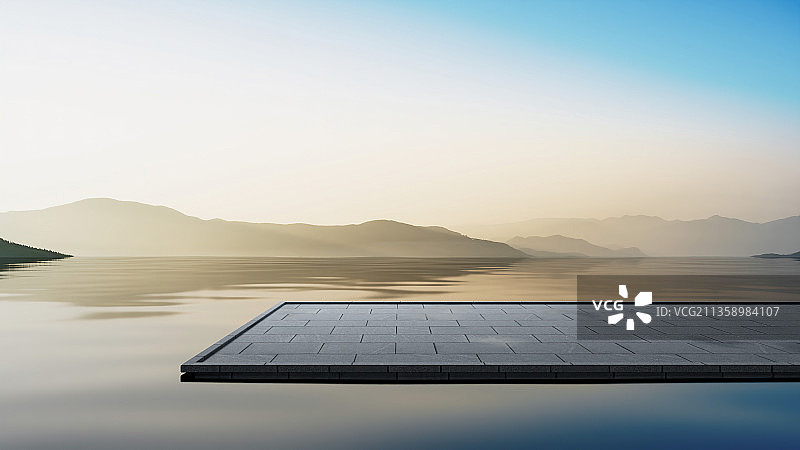 观景露台图片素材