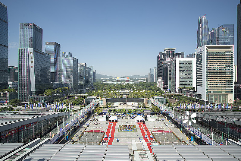 深圳中轴线--市民中心图片素材