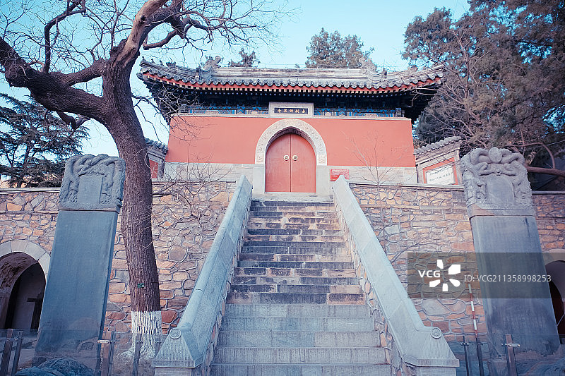 北京西山八大处公园图片素材