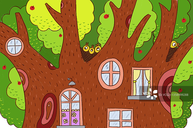 树屋图片素材