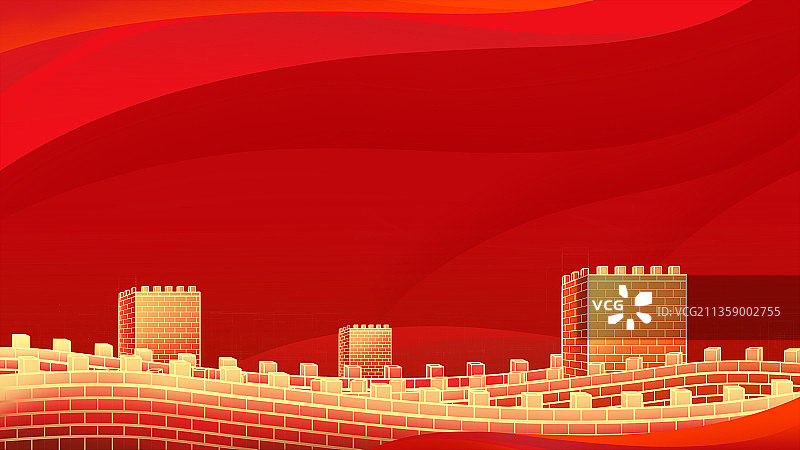 节日庆典，手绘，传统文化，风景名胜图片素材