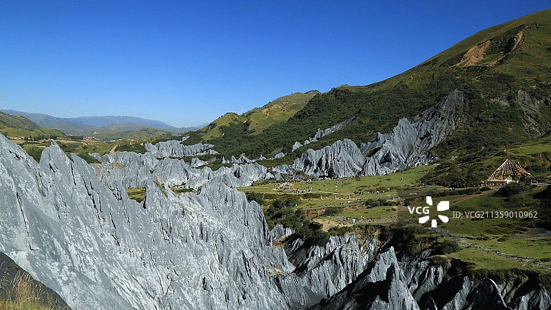 甘孜掠影图片素材