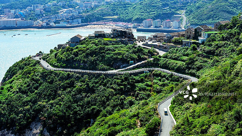 台州市温岭市滨海度假区风景图片素材