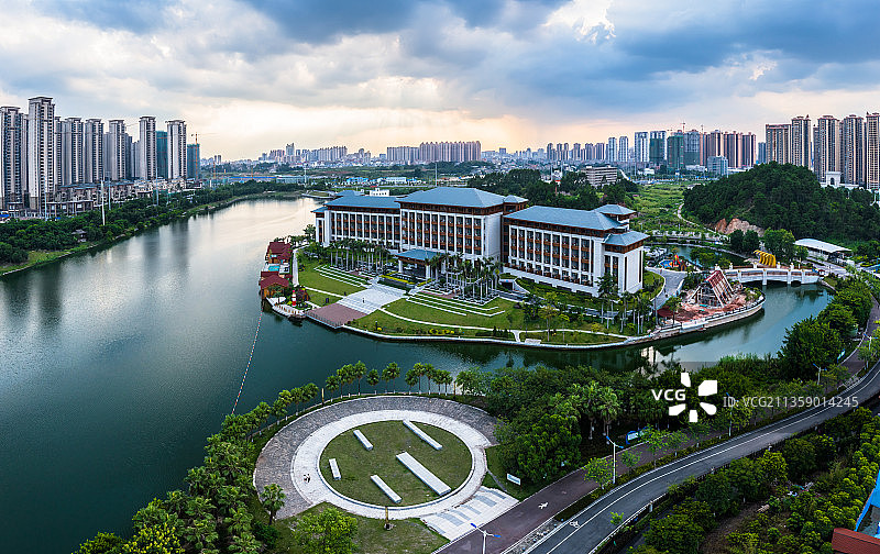 玉林园博园图片素材
