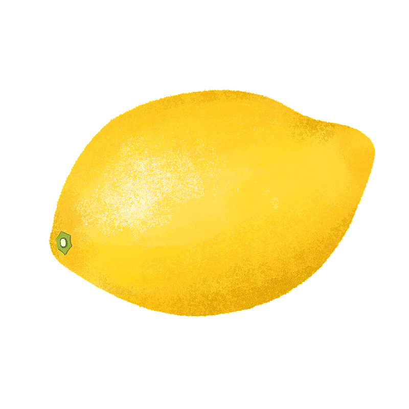 一颗酸酸的柠檬图片素材