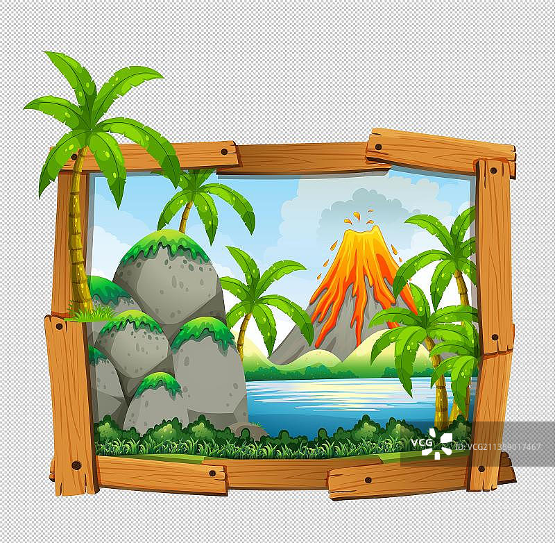 夏日风情元素装饰图片素材