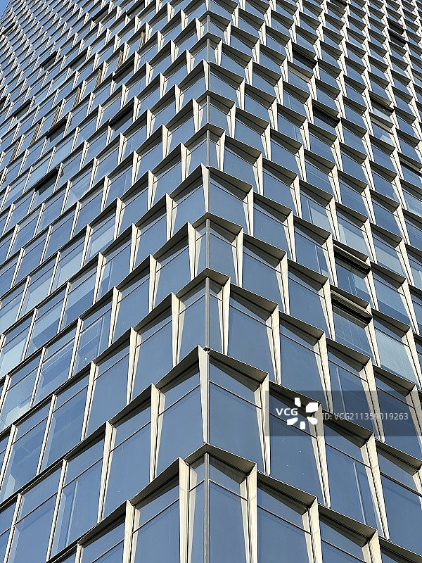 深圳华侨城大厦玻璃幕墙图片素材