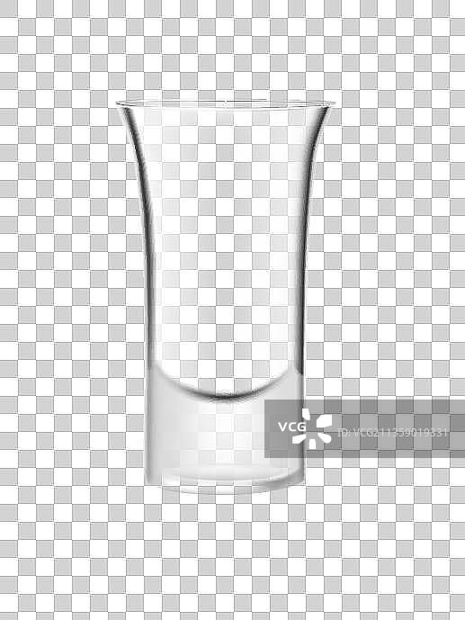 透明玻璃高脚杯图片素材