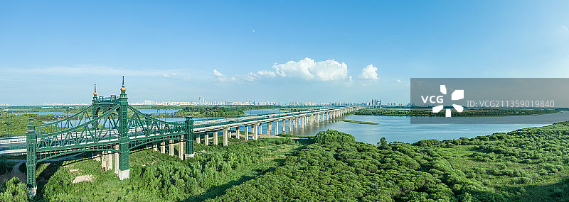 哈尔滨阳明滩大桥图片素材
