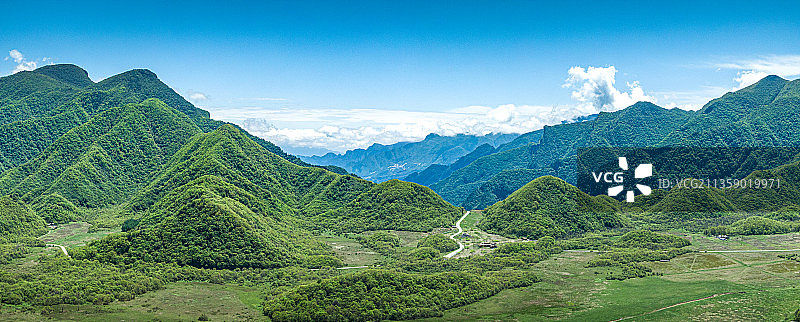 神农架大九湖风景图片素材