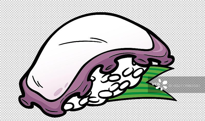 诱人的原创手绘寿司图片素材