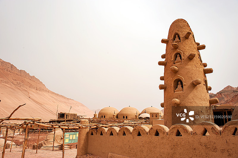 丝路古堡图片素材