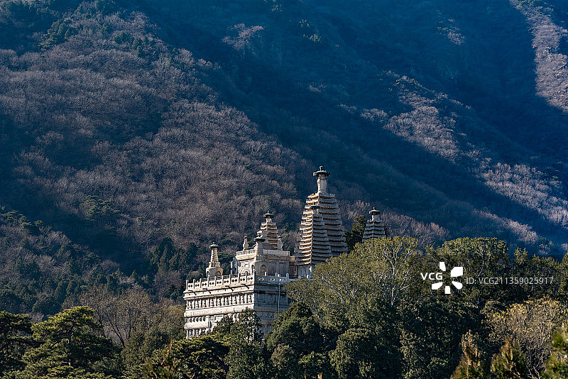 北京香山碧云寺金刚宝座塔图片素材