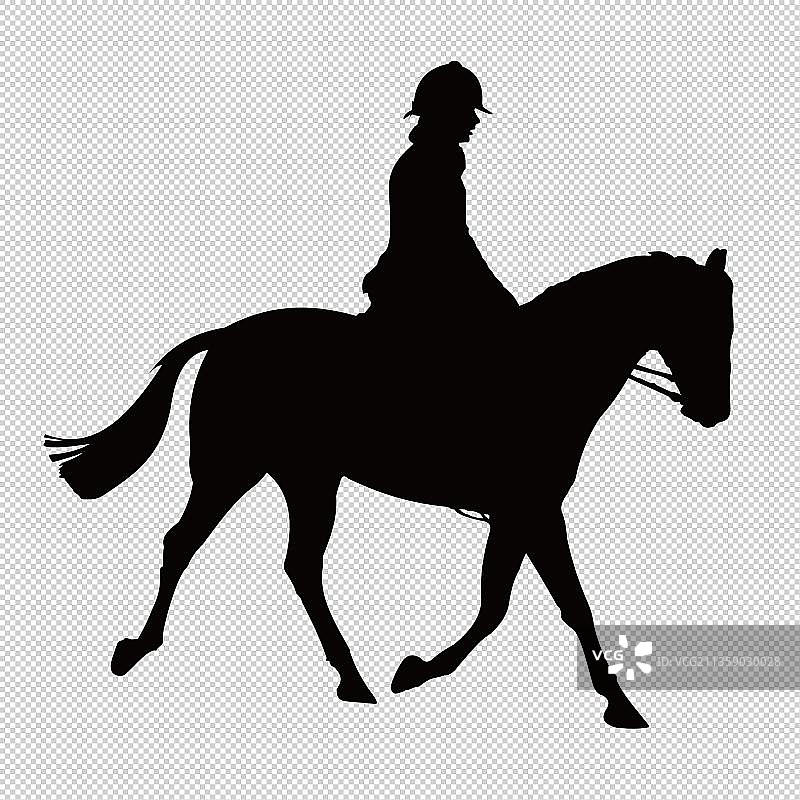 人物骑马图图片素材