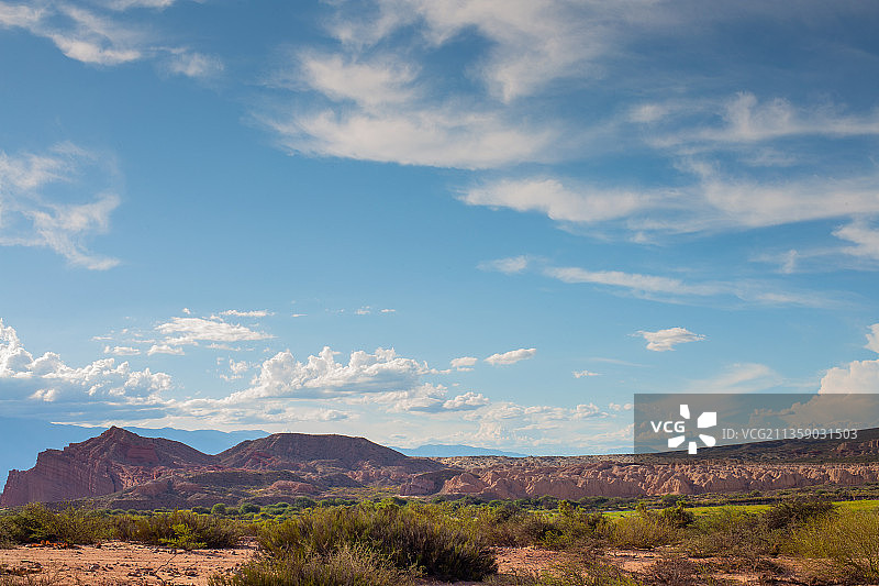 在天空衬托下的风景图片素材